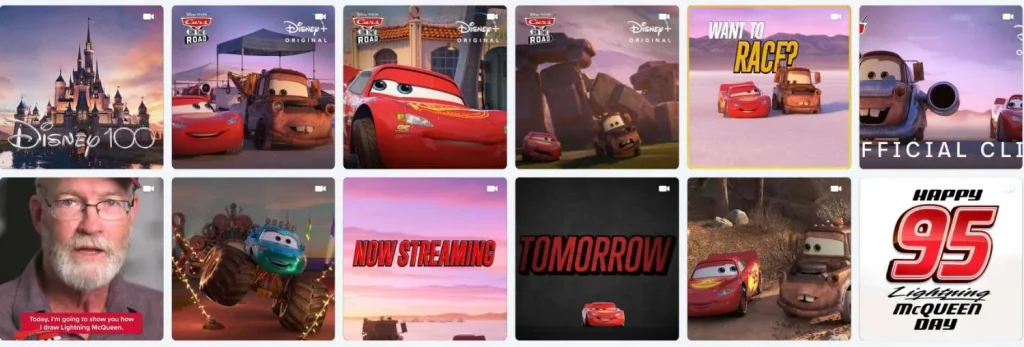 Facebook Two-Row Auto Slider