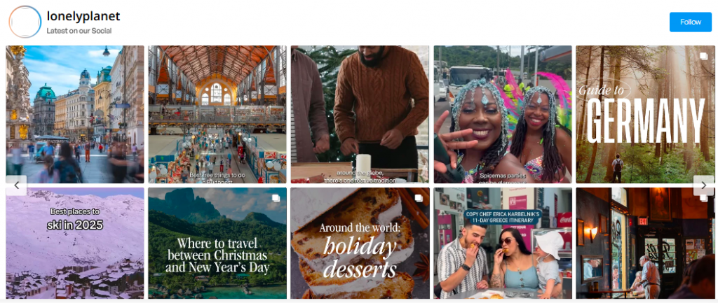 Instagram Two Row Auto Slider - Tagembed
