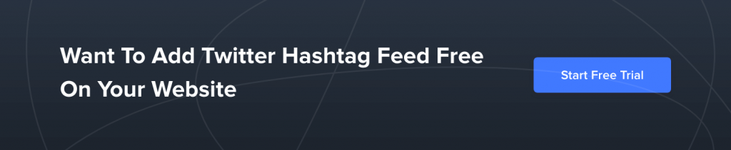 create a hashtag feed on your website
