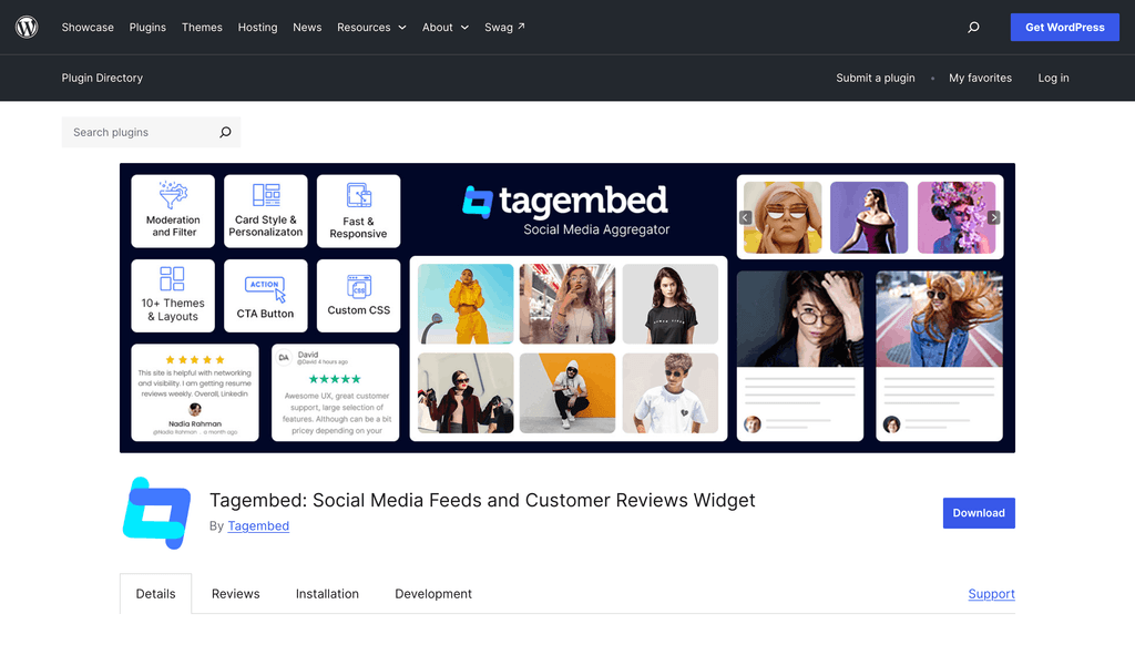 wordpress plugin tagembed