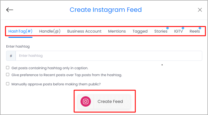 Embed Instagram Feed