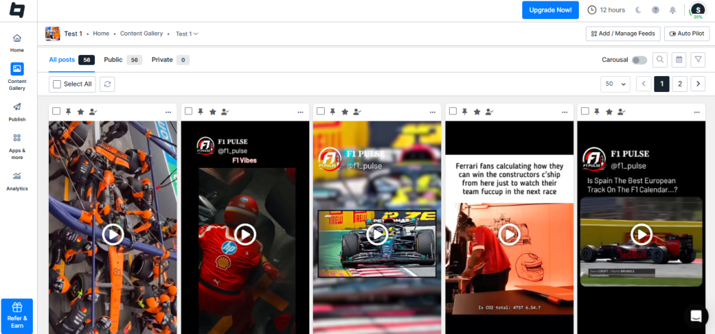 Instagram Social wall 