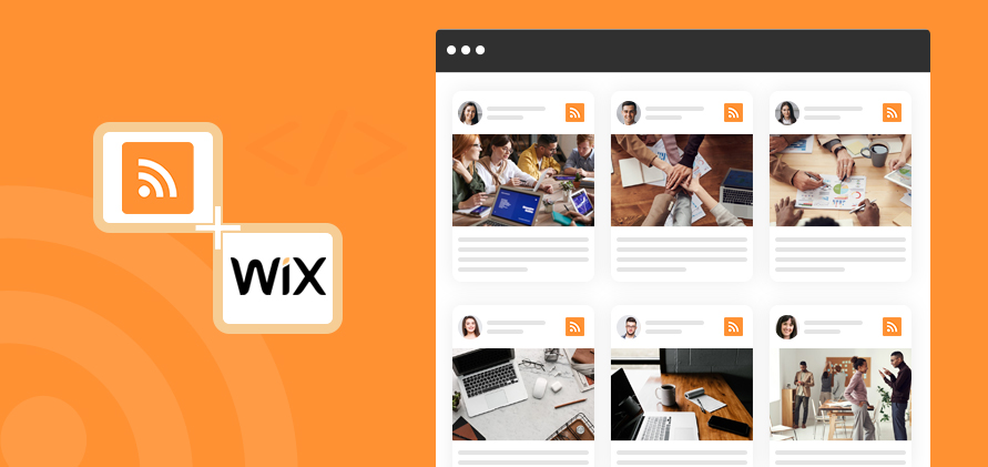 wix rss feed