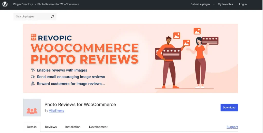 Photo Reviews for WooCommerce