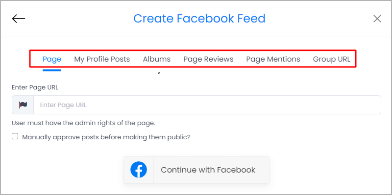 add Facebook feed on HTML website