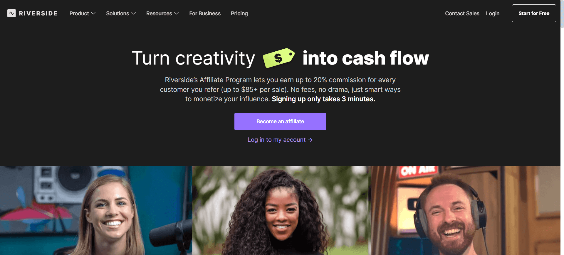 Riverside Affiliate Program