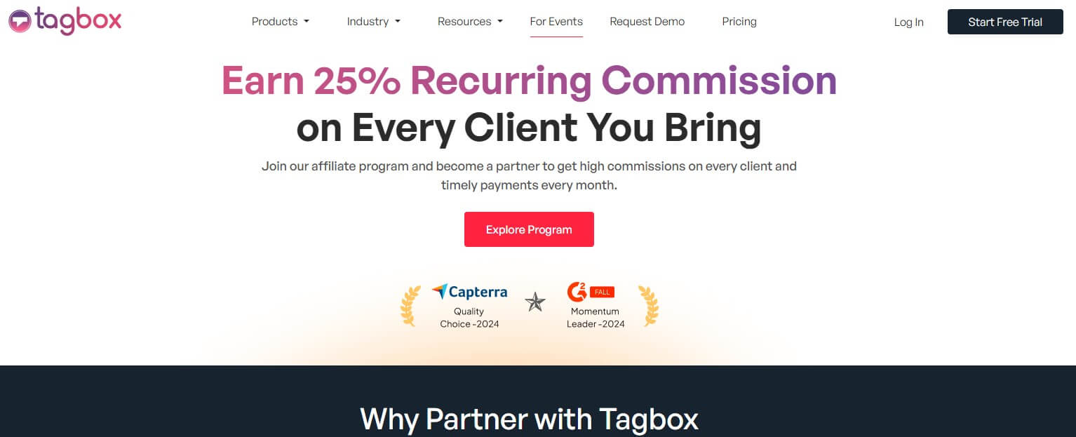 Tagbox Affiliate Programs