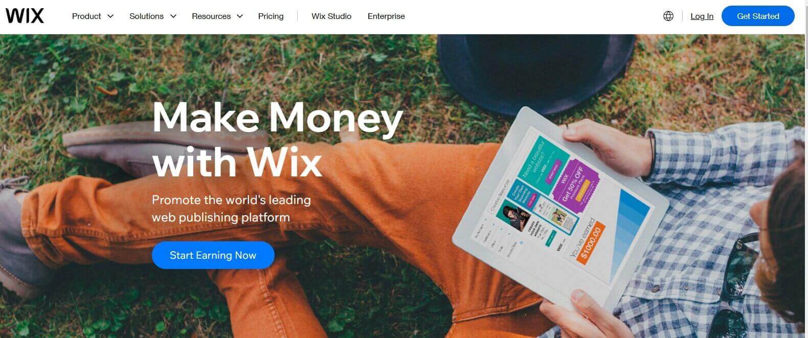 Wix Affiliate Programs for earning