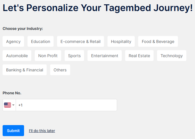 select your industry