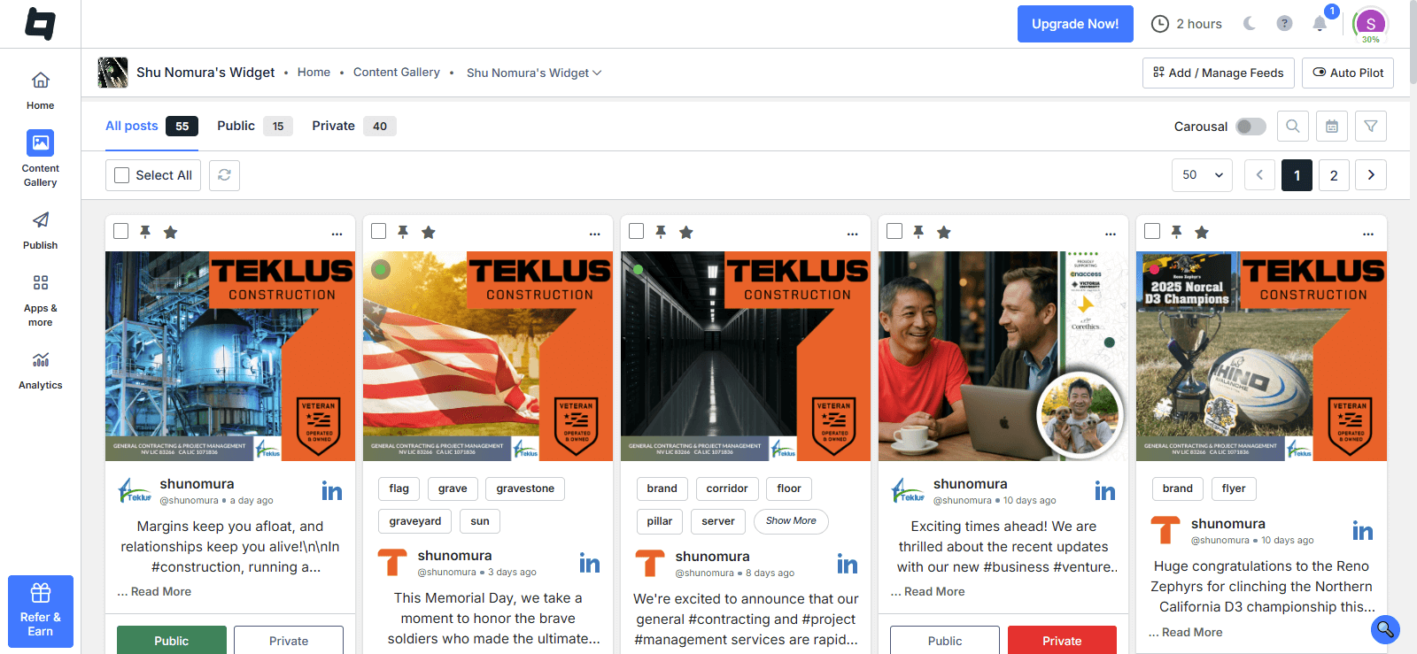 Social Media Feeds - Embed Social Posts On Website For Free