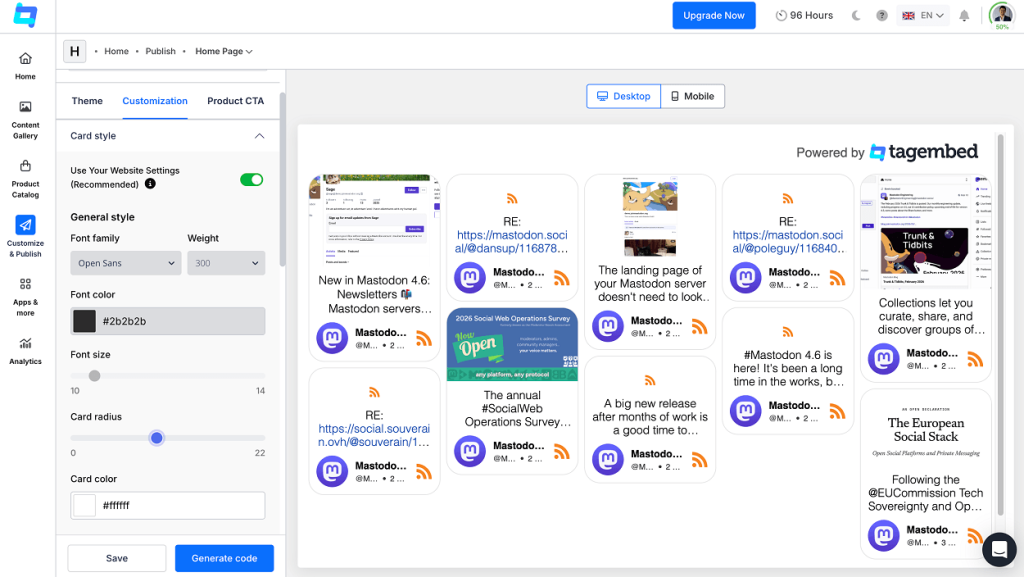 Customize-Your Mastodon Feed