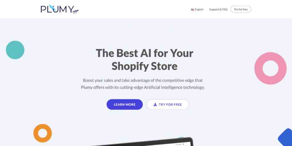 Plummy App -  AI Content Creation Tool for E-commerce Businesses