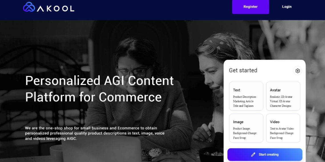 Akool - Personalized AGI Content Platform For Commerce