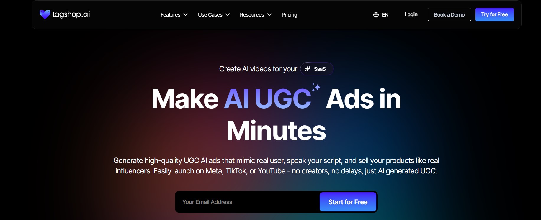 Tagshop AI: AI Video Ads