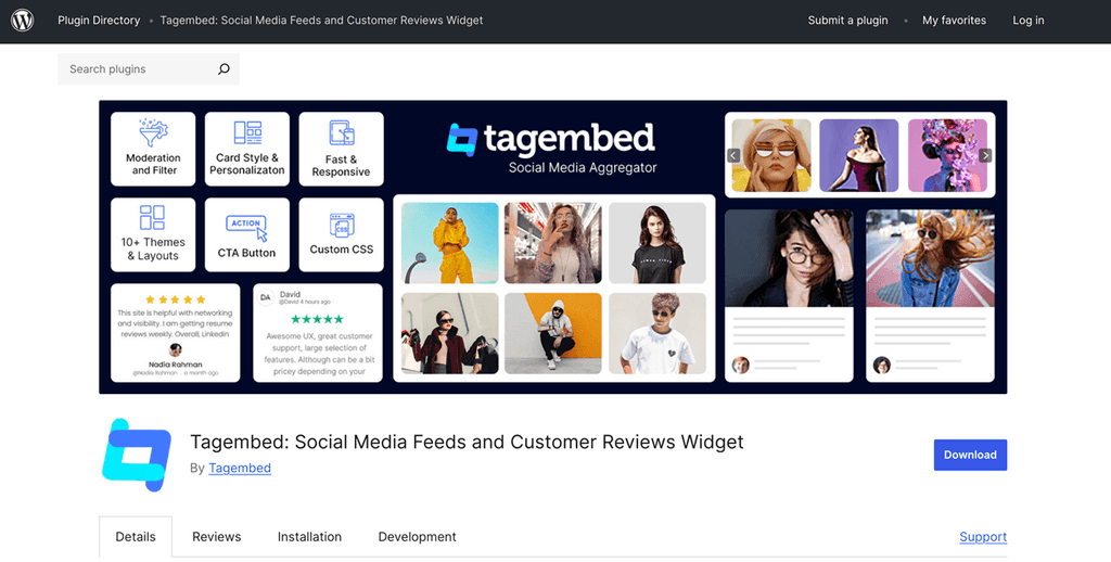 Tagembed WordPress Plugin