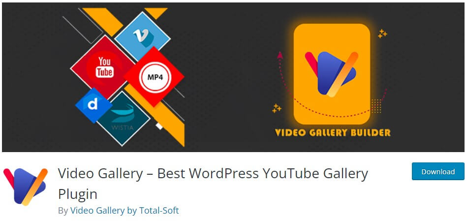 Wordpress YouTube Video Gallery Plugin
