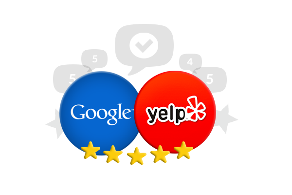 Google vs yelp reviews