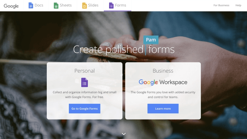 Google Forms 
