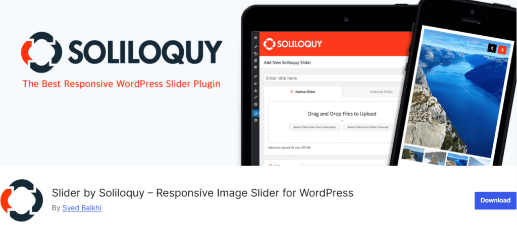 Slider by Soliloquy – Responsive Image Slider for WordPress