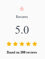 airbnb rating badge