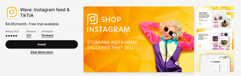 instagram feed apps for shopify