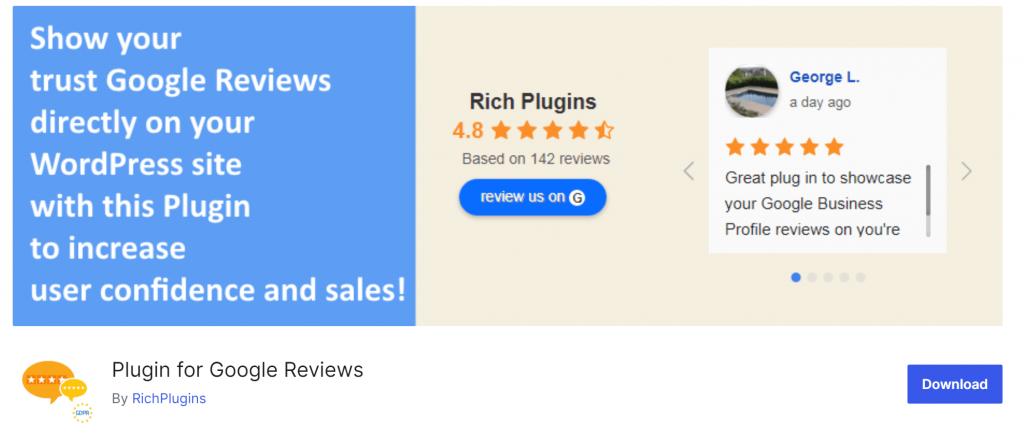 google review plugin wordpress