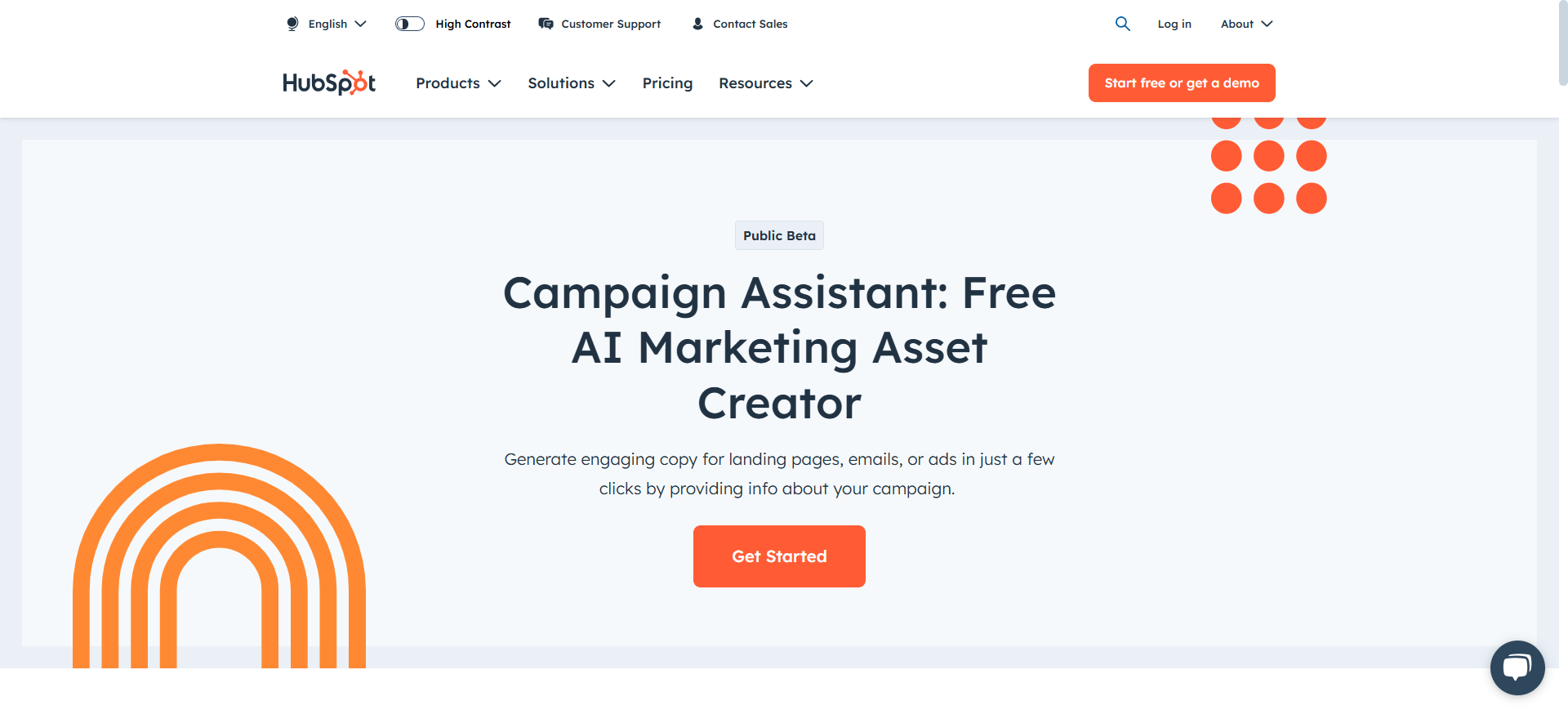 Campaign Assistant HubSpot