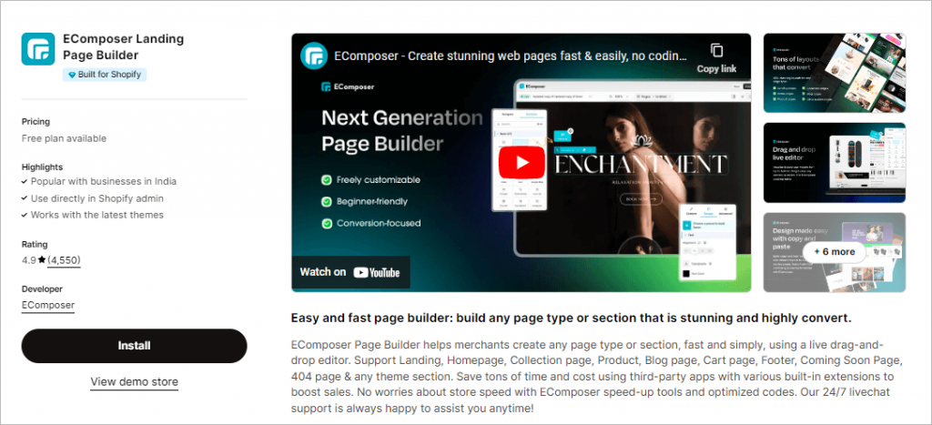 Best Shopify Page Builder App