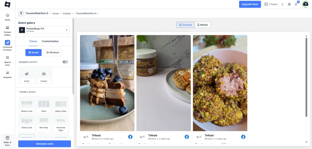 customize the facebook reel feed