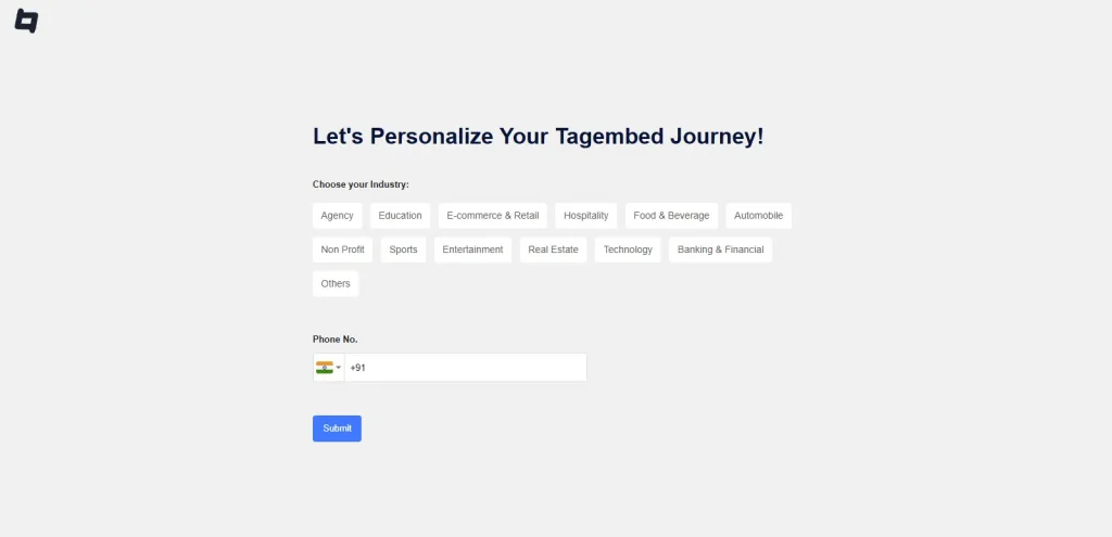 Select your industry 