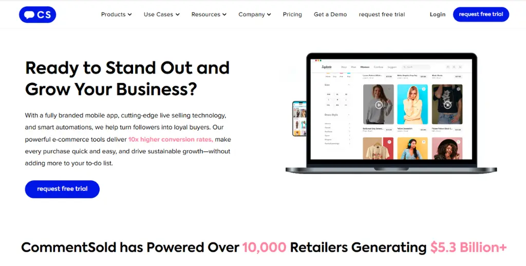Shoppable Video Platforms - Commnetsold