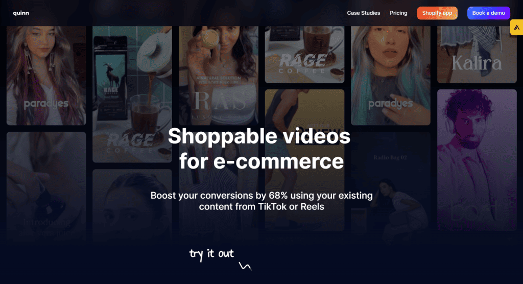 Shoppable Video Platforms - Quinn