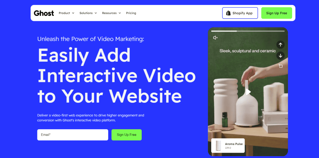 Shoppable Video Platforms - GhostRetail