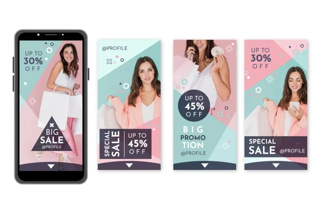 Shoppable Instagram story