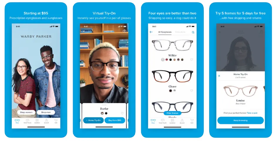 Warby Parker Shoppable Content