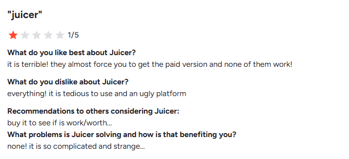 juicer review