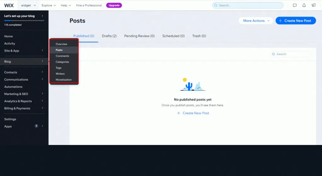 add social media feed to wix