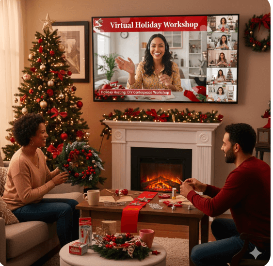 virtual holiday workshop