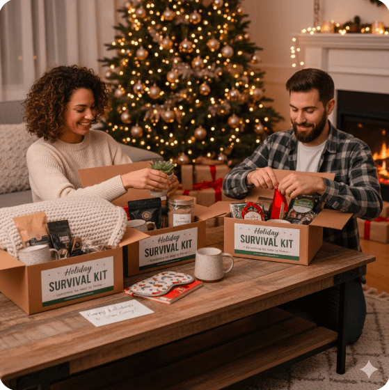 holiday survival kit