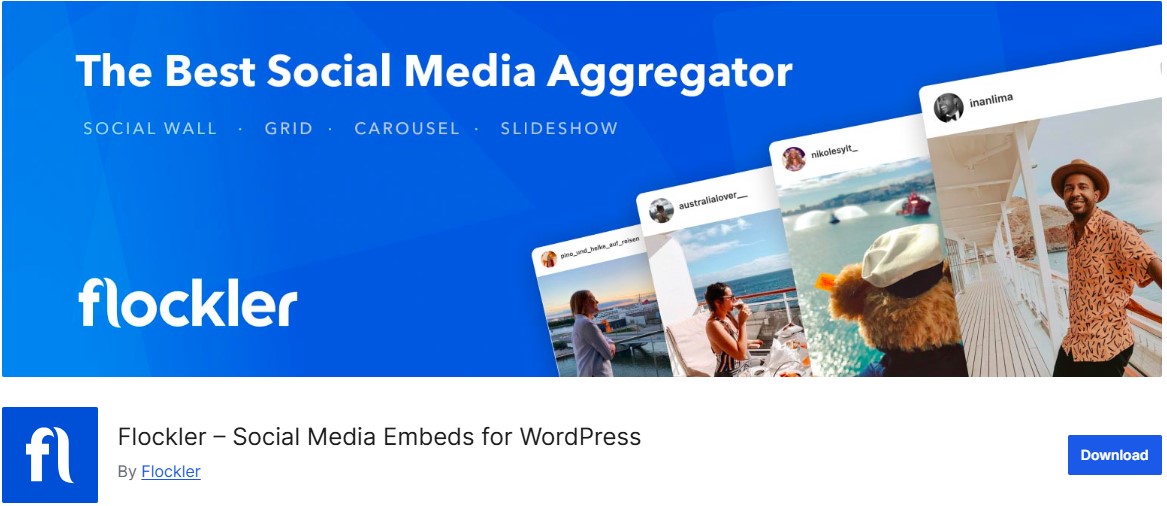 flocker linkedin feed plugin