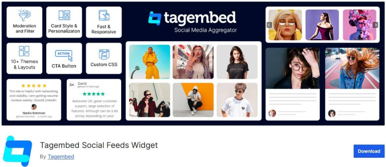 Tagembed Twitter feed plugin