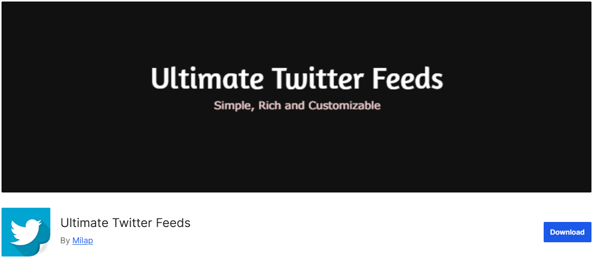 ultimate twitter feeds plugin for wordpress
