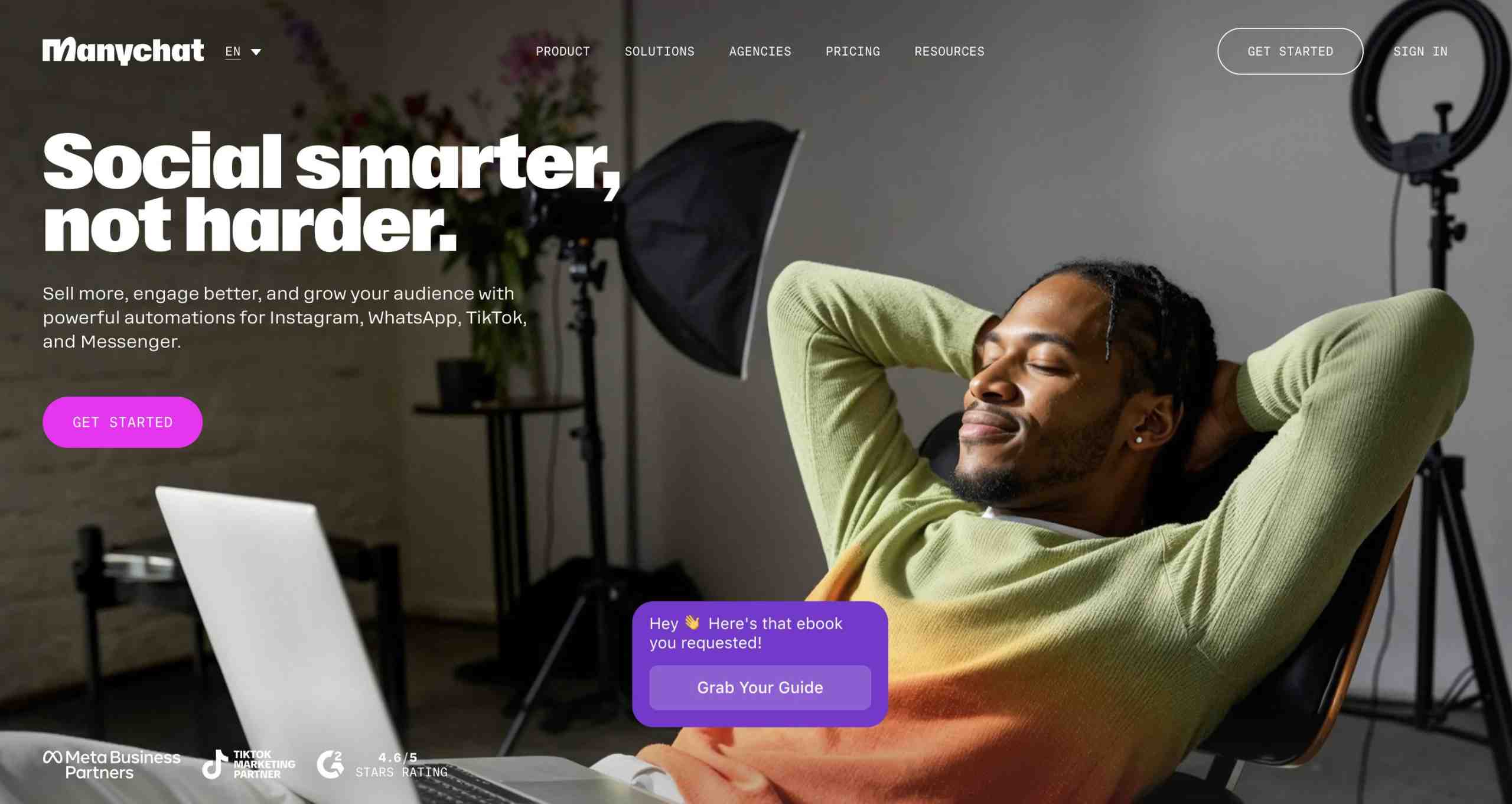 Manychat image