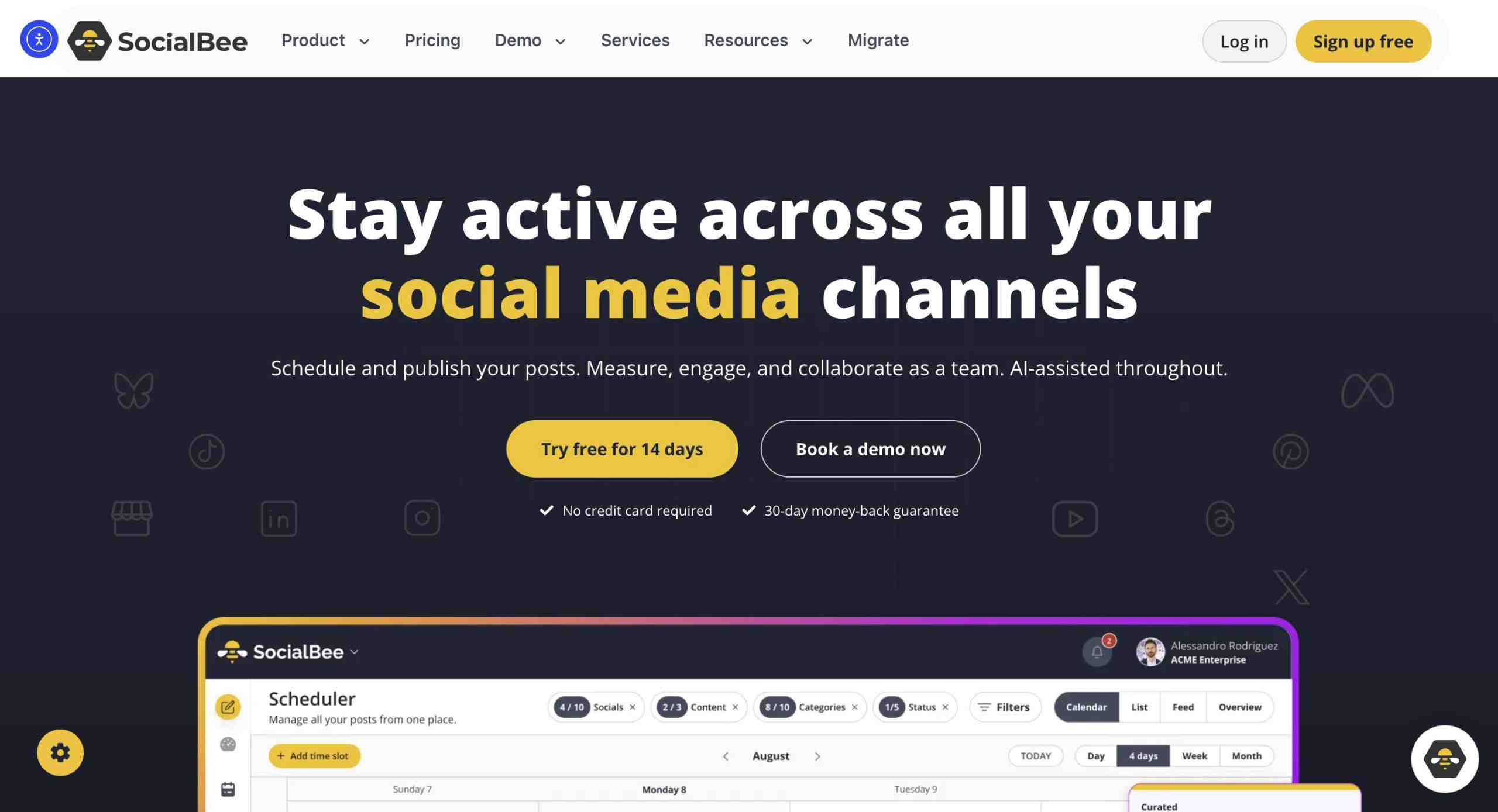 Social Bee Image