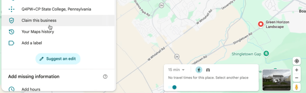 Check if your business already exists on Google Maps
