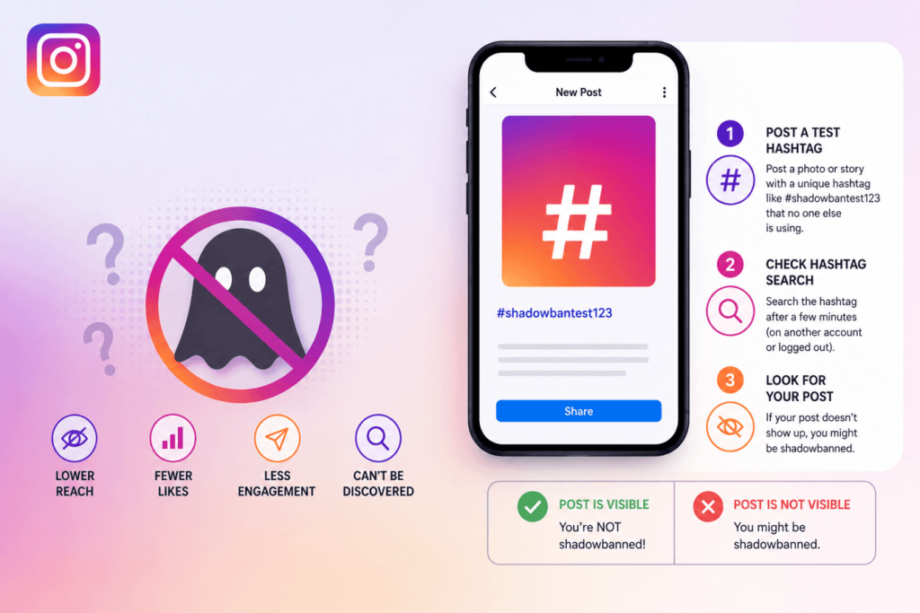 Instagram Shadowban Test