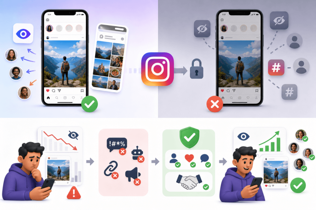 Instagram Shadowban explain