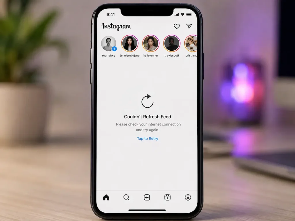 What is the "Instagram Couldn't Refresh Feed" Error?