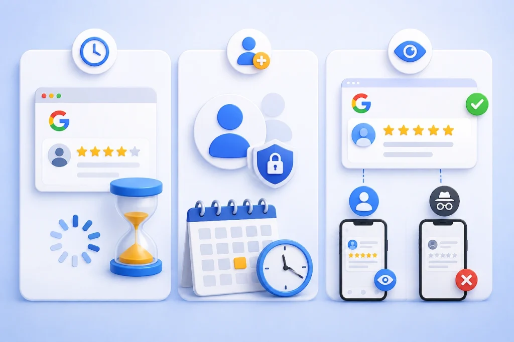 Google Reviews Not Showing Up