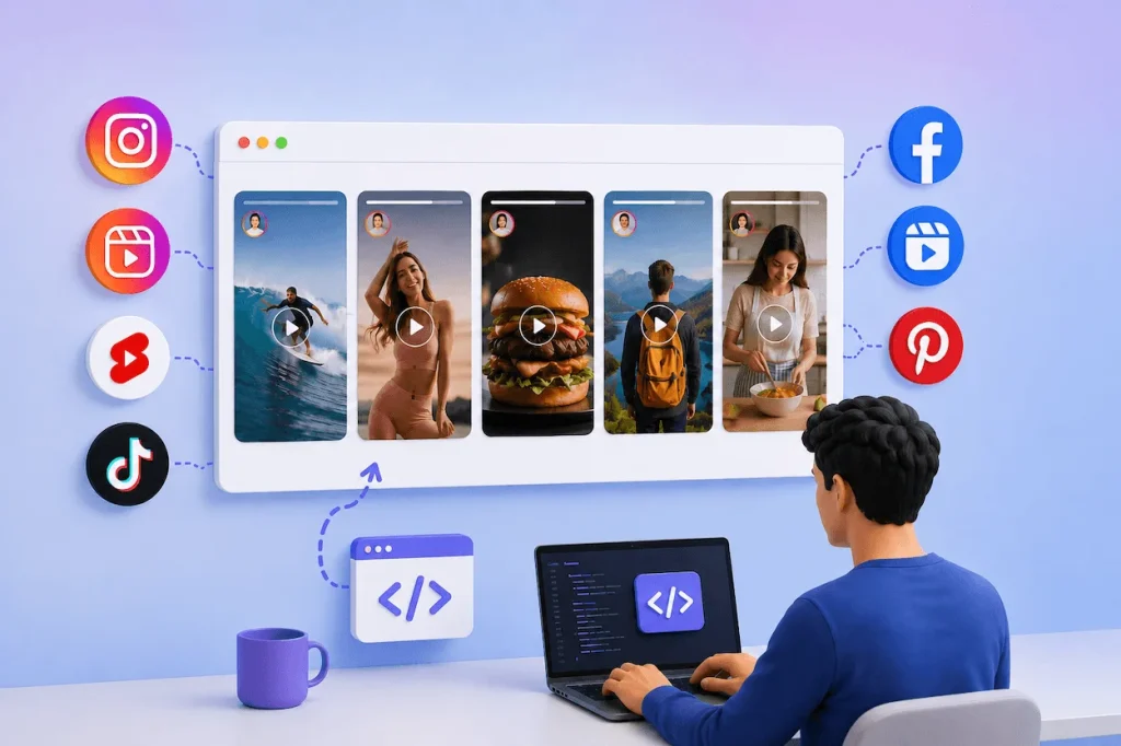Short-Form Video & Story Widgets
